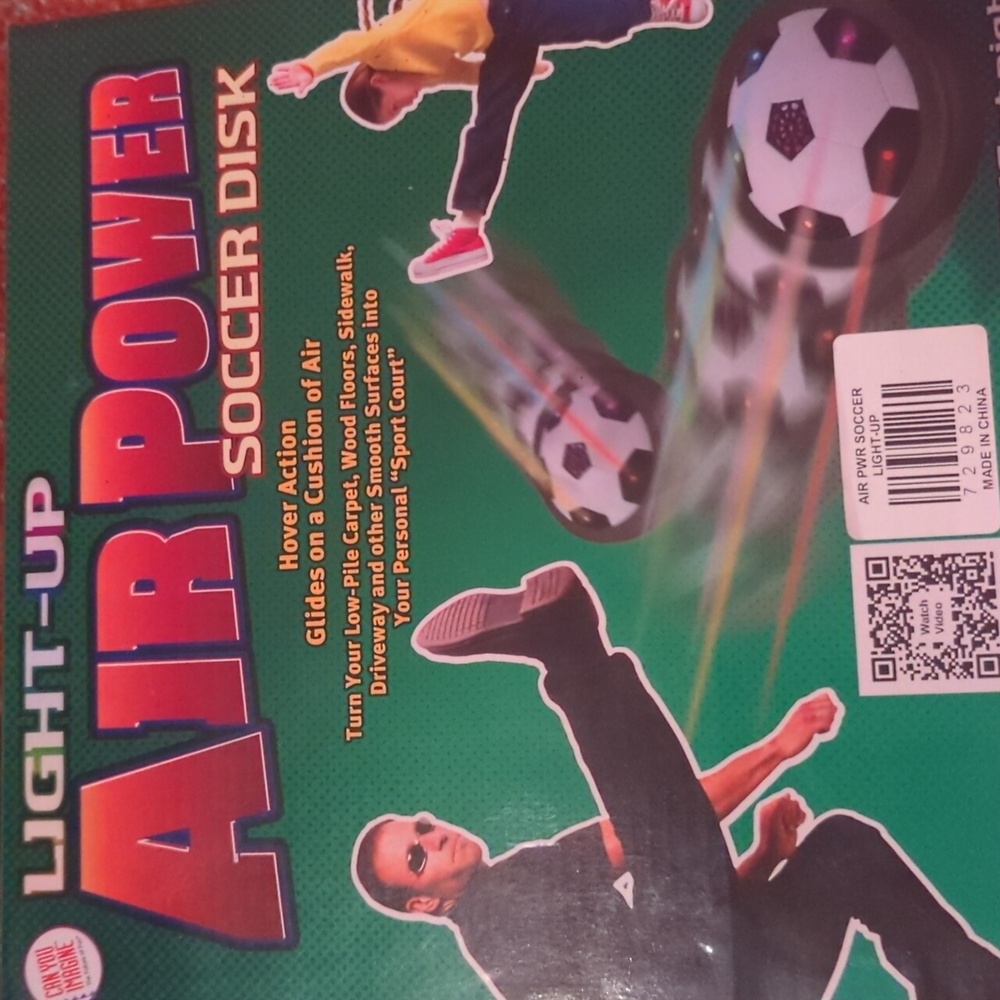 Light-Up Air Power Soccer Disk